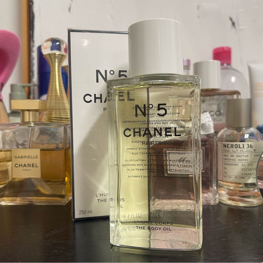 Chanel body oil